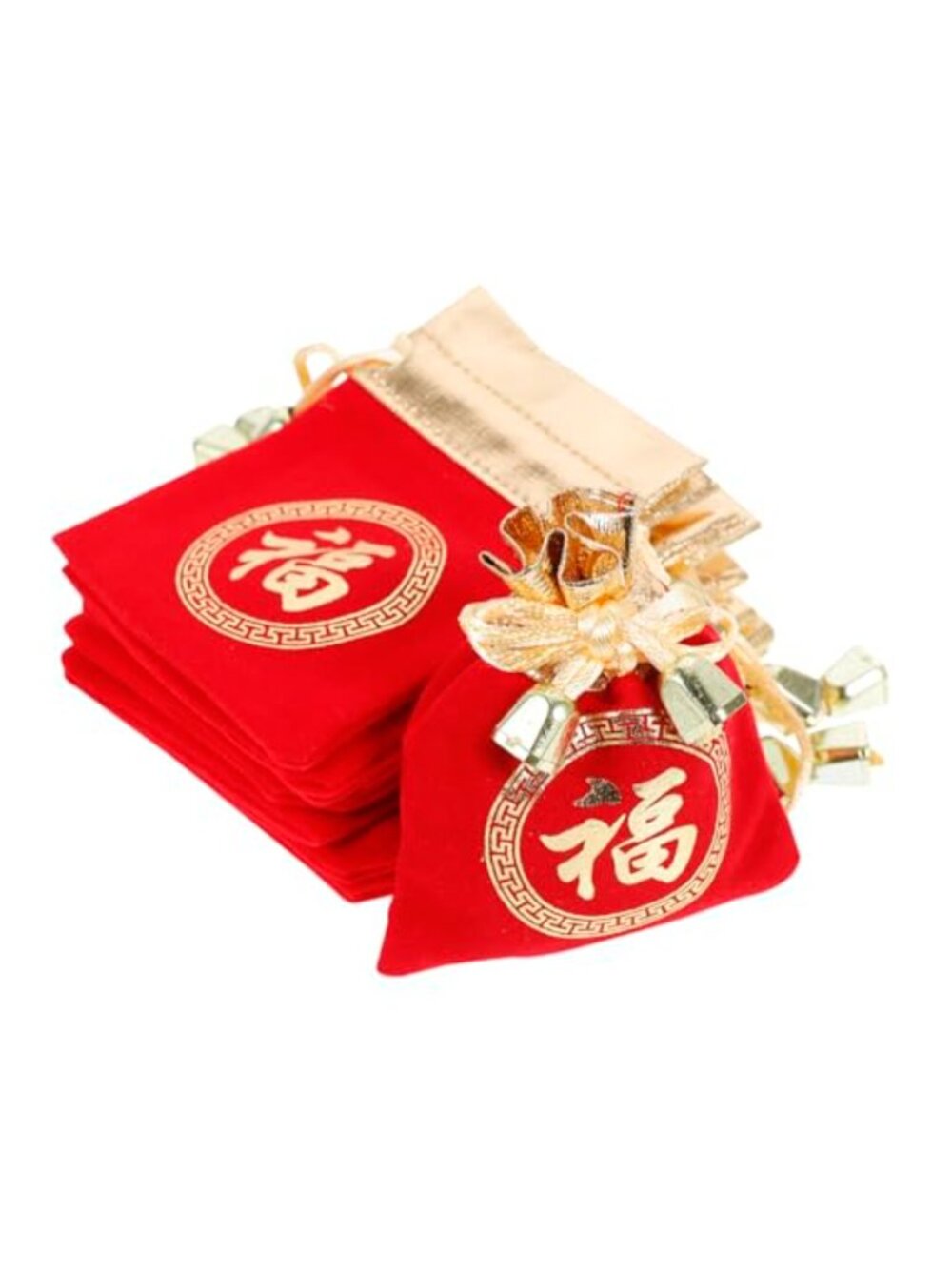 50pc Velvet Drawstring Pouches Jewelry Packaging Storage Bags 3.5x2.7in